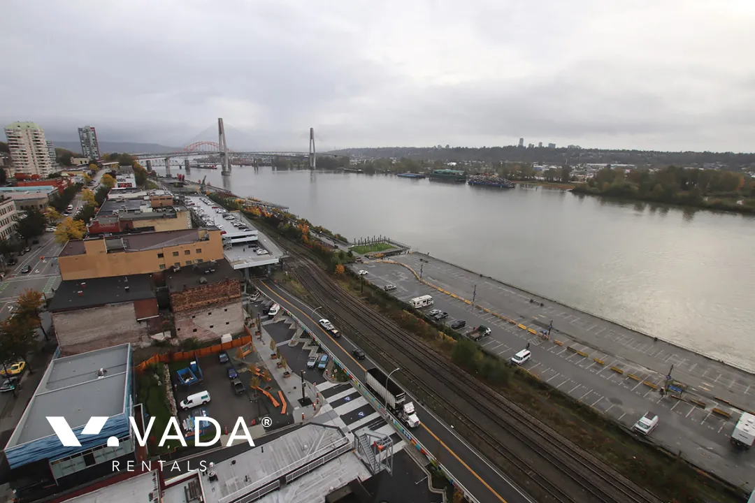 Trapp + Holbrook in New Westminster Quay - 1 Bedroom Apartment For Rent in New Westminster at 1808 - 668 Columbia Street, New Westminster, BC