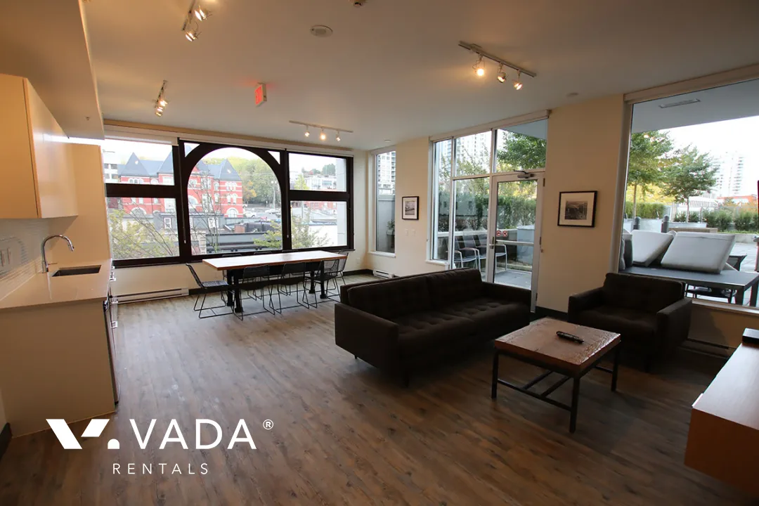 Trapp + Holbrook in New Westminster Quay - 1 Bedroom Apartment For Rent in New Westminster at 1808 - 668 Columbia Street, New Westminster, BC