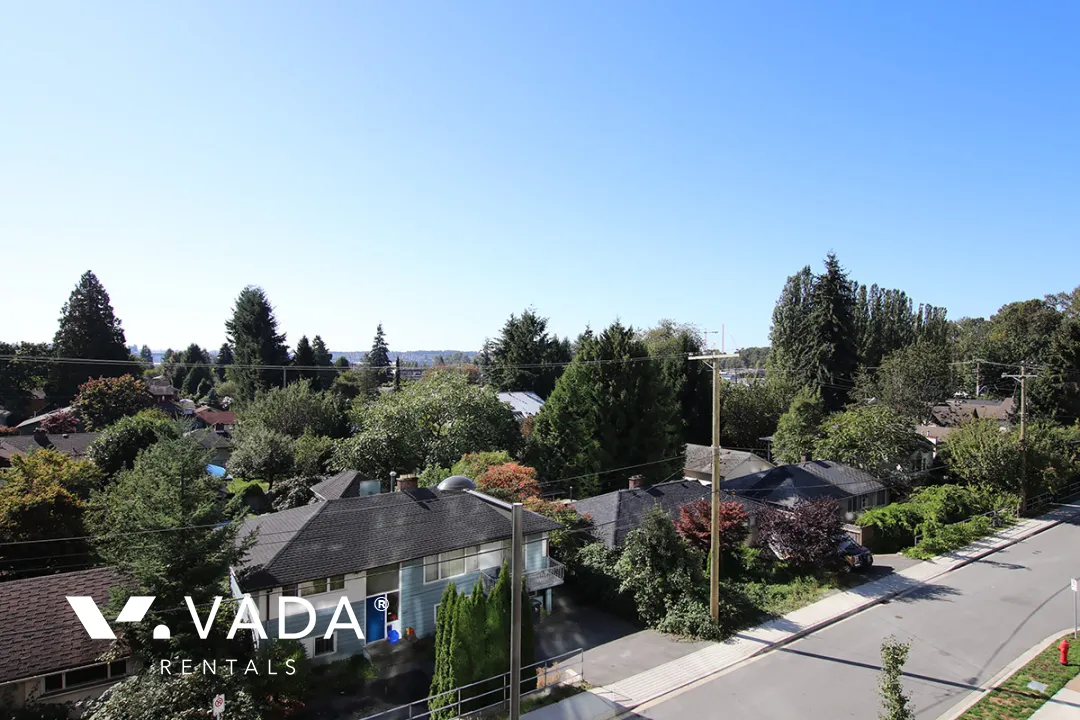 Beacon in Seylynn Village - Furnished 1 Bedroom Apartment For Rent in North Vancouver at 406 - 1550 Fern Street, North Vancouver, BC