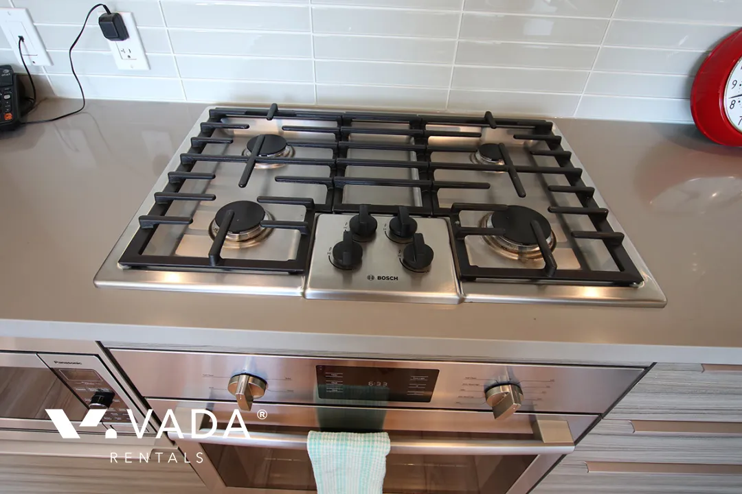 Beacon in Seylynn Village - Furnished 1 Bedroom Apartment For Rent in North Vancouver at 406 - 1550 Fern Street, North Vancouver, BC