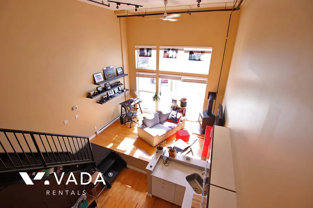 Watershed in Mount Pleasant East - Furnished 1 Bedroom Loft For Rent in Vancouver at 310 - 228 East 4th Avenue, Vancouver, BC