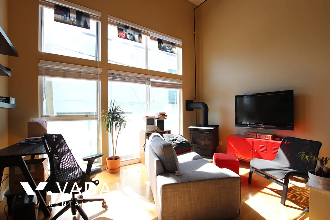 Watershed in Mount Pleasant East - Furnished 1 Bedroom Loft For Rent in Vancouver at 310 - 228 East 4th Avenue, Vancouver, BC