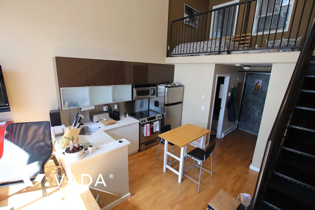 Watershed in Mount Pleasant East - Furnished 1 Bedroom Loft For Rent in Vancouver at 310 - 228 East 4th Avenue, Vancouver, BC