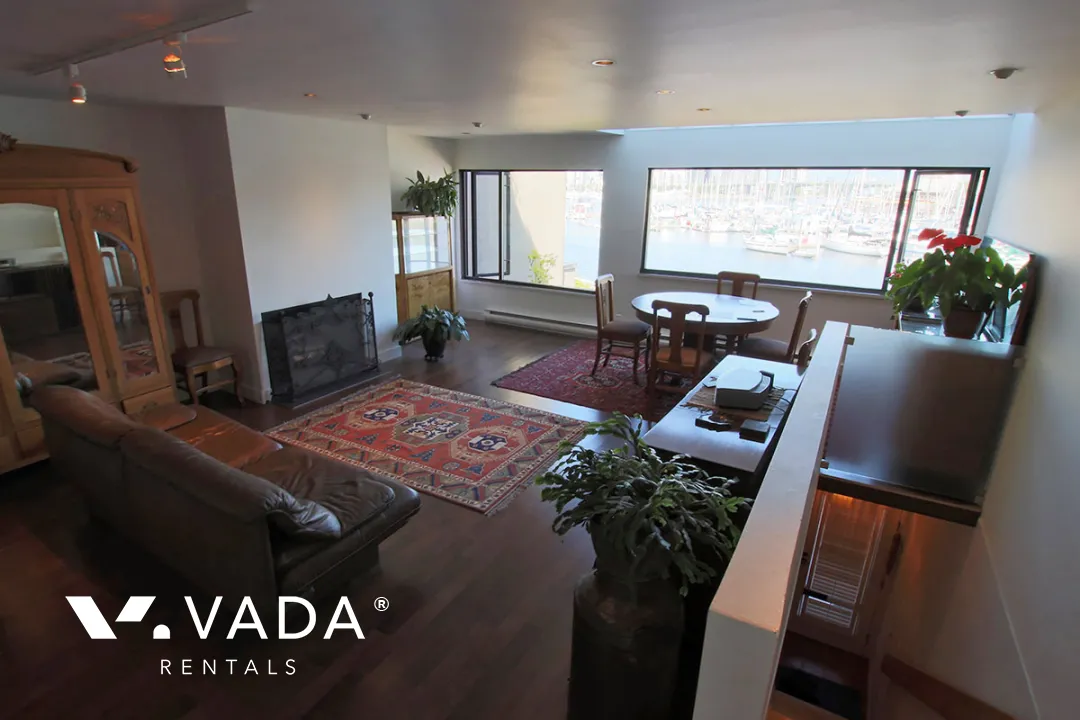 Heather Point in Olympic Village - Furnished 2 Bedroom Townhouse For Rent in Vancouver at 822 Millbank, Vancouver, BC