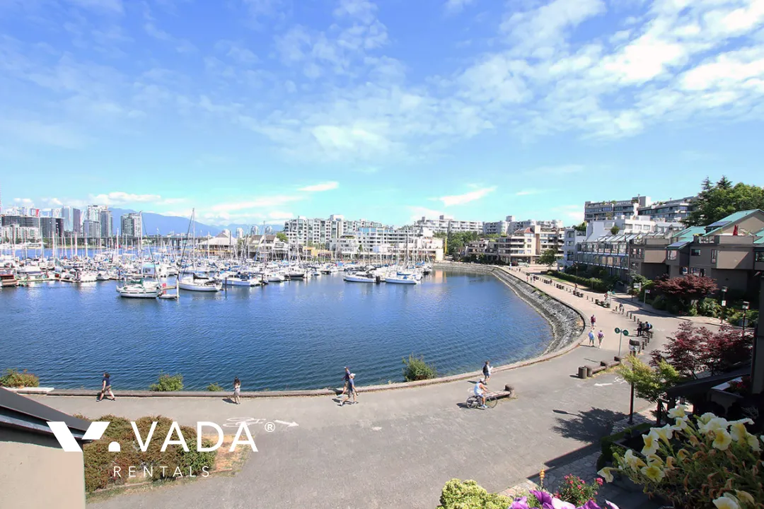 Heather Point in Olympic Village - Furnished 2 Bedroom Townhouse For Rent in Vancouver at 822 Millbank, Vancouver, BC