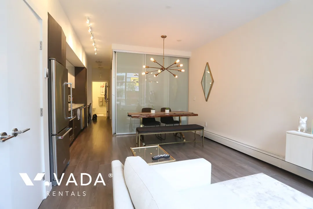Canvas in Southeast False Creek - 1 Bedroom Apartment For Rent in Vancouver at 106 - 417 Great Northern Way, Vancouver, BC