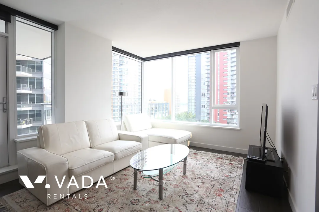 One Pacific in Yaletown - Furnished 2 Bedroom Apartment For Rent in Vancouver at 708 - 68 Smithe Street, Vancouver, BC