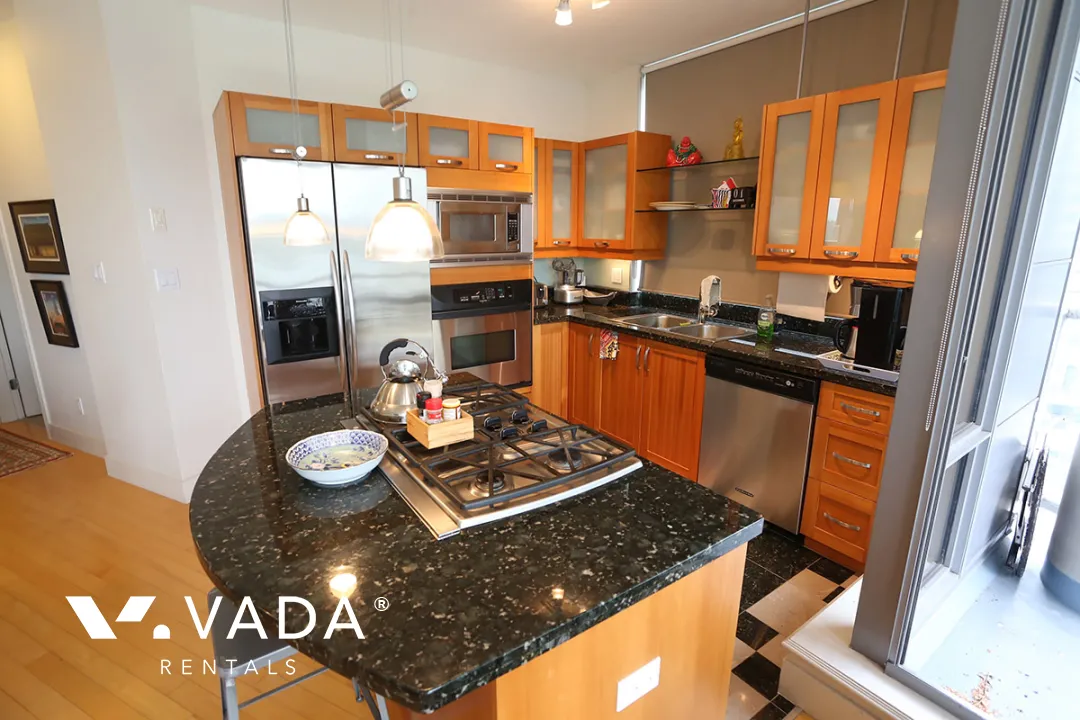 Palladio in Coal Harbour - Furnished 2 Bedroom Apartment For Rent in Vancouver at 1004 - 1228 West Hastings Street, Vancouver, BC