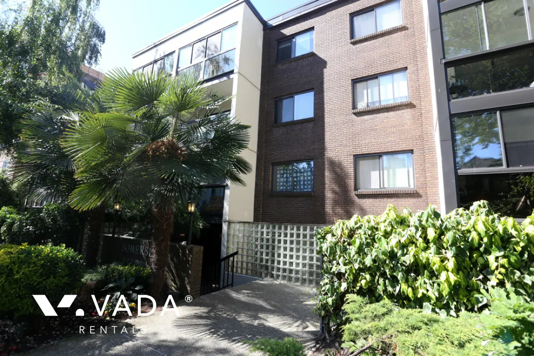 Somerset in The West End - 2 Bedroom Apartment For Rent in Vancouver at 104 - 1140 Pendrell Street, Vancouver, BC