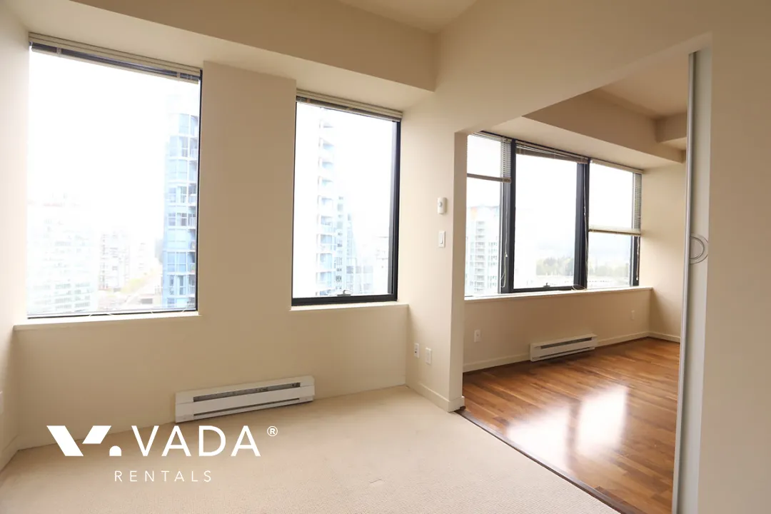Qube in Coal Harbour - 1 Bedroom Apartment For Rent in Vancouver at 1115 - 1333 West Georgia Street, Vancouver, BC