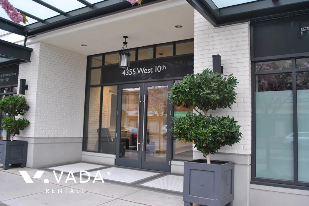 Iron &amp; Whyte in Point Grey - 1 Bedroom Apartment For Rent in Vancouver at 203 - 4355 West 10th Avenue, Vancouver, BC