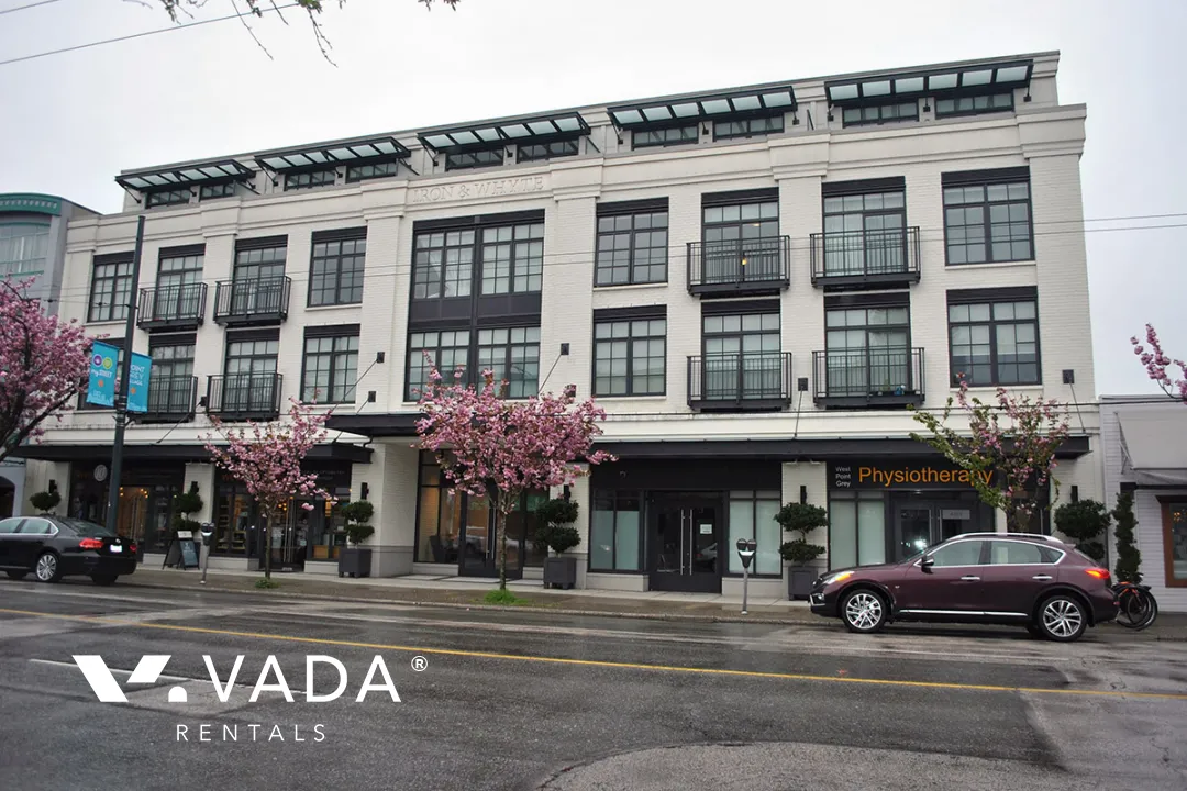 Iron &amp; Whyte in Point Grey - 1 Bedroom Apartment For Rent in Vancouver at 203 - 4355 West 10th Avenue, Vancouver, BC
