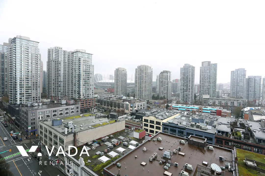Domus in Yaletown - 2 Bedroom Apartment For Rent in Vancouver at 1403 - 1055 Homer Street, Vancouver, BC