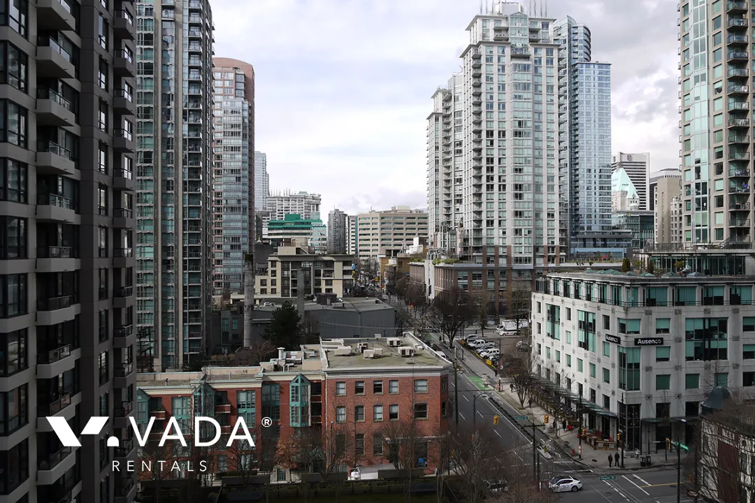 Yaletown Park in Yaletown - Furnished 0 Bedroom Apartment For Rent in Vancouver at 1208 - 909 Mainland Street, Vancouver, BC