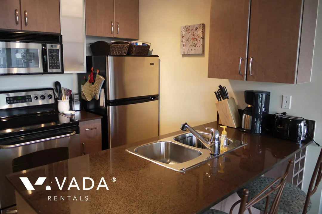Yaletown Park in Yaletown - Furnished 0 Bedroom Apartment For Rent in Vancouver at 1208 - 909 Mainland Street, Vancouver, BC