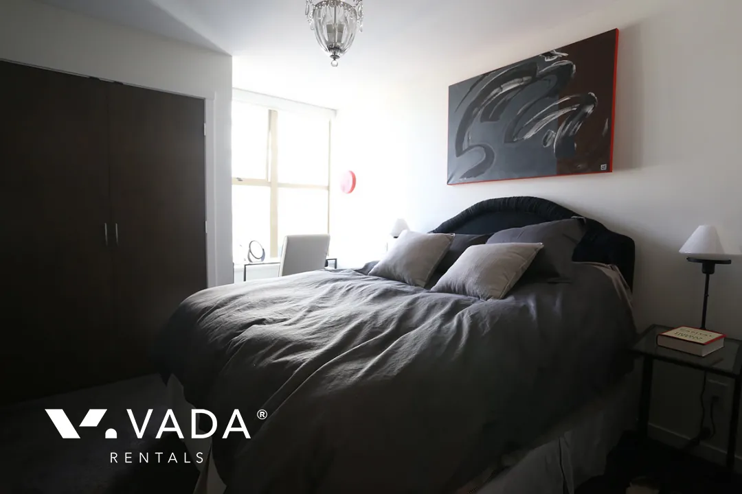 Mondrian in Downtown - Furnished 2 Bedroom Apartment For Rent in Vancouver at 2902 - 969 Richards Street, Vancouver, BC