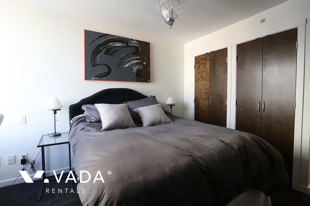Mondrian in Downtown - Furnished 2 Bedroom Apartment For Rent in Vancouver at 2902 - 969 Richards Street, Vancouver, BC