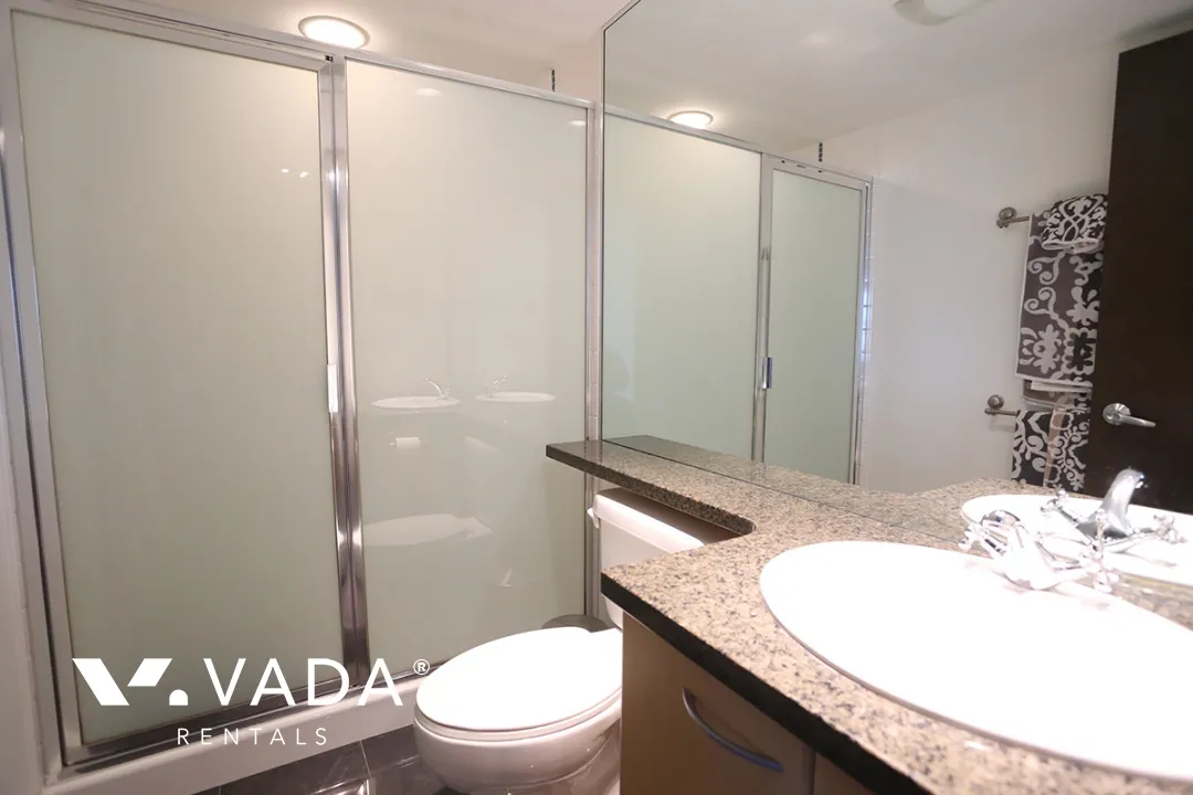 Mondrian in Downtown - Furnished 2 Bedroom Apartment For Rent in Vancouver at 2902 - 969 Richards Street, Vancouver, BC