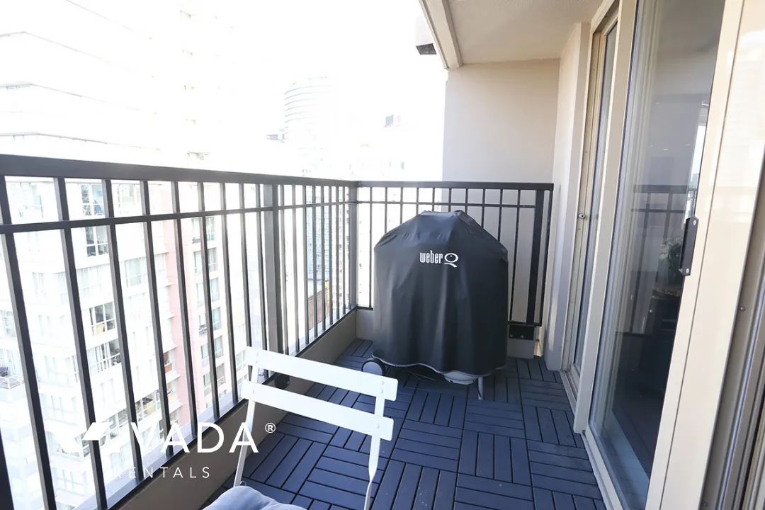Mondrian in Downtown - Furnished 2 Bedroom Apartment For Rent in Vancouver at 2902 - 969 Richards Street, Vancouver, BC
