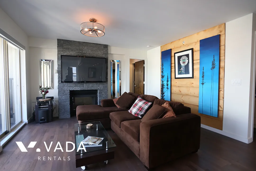 Mondrian in Downtown - Furnished 2 Bedroom Apartment For Rent in Vancouver at 2902 - 969 Richards Street, Vancouver, BC