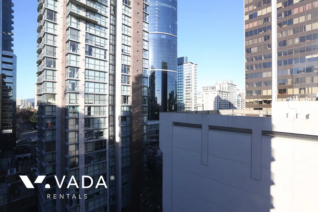 Imperial Tower in Downtown - Furnished 2 Bedroom Apartment For Rent in Vancouver at 1206 - 811 Helmcken Street, Vancouver, BC