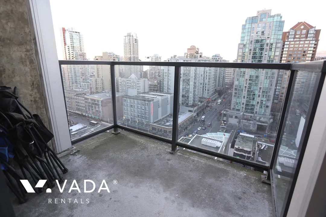 Brava in Downtown - Furnished 1 Bedroom Apartment For Rent in Vancouver at 1801 - 1199 Seymour Street, Vancouver, BC