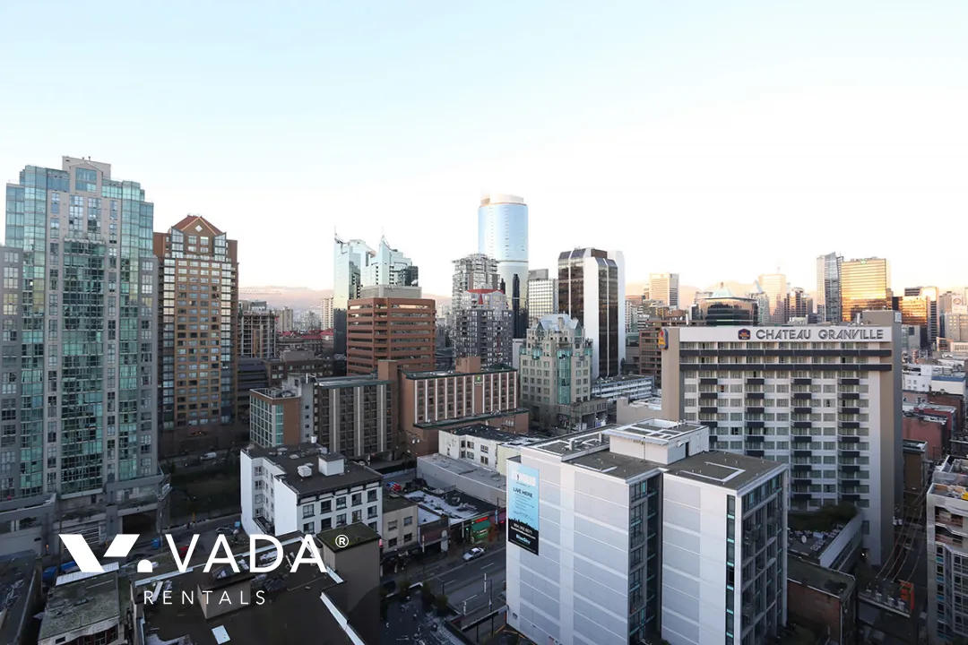 Brava in Downtown - Furnished 1 Bedroom Apartment For Rent in Vancouver at 1801 - 1199 Seymour Street, Vancouver, BC