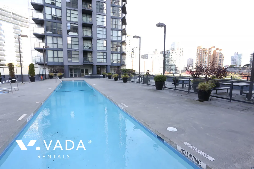 Brava in Downtown - Furnished 1 Bedroom Apartment For Rent in Vancouver at 1801 - 1199 Seymour Street, Vancouver, BC