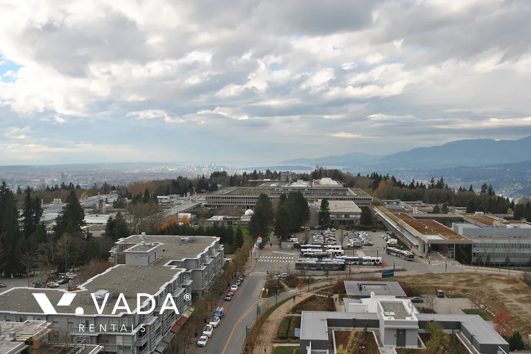 CentreBlock in SFU - 1 Bedroom Apartment For Rent in Burnaby at 1406 - 9393 Tower Road, Burnaby, BC