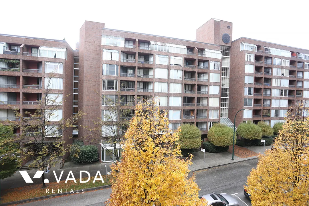 Hornby Court in Downtown - Furnished 1 Bedroom Apartment For Rent in Vancouver at 408 - 1330 Hornby Street, Vancouver, BC
