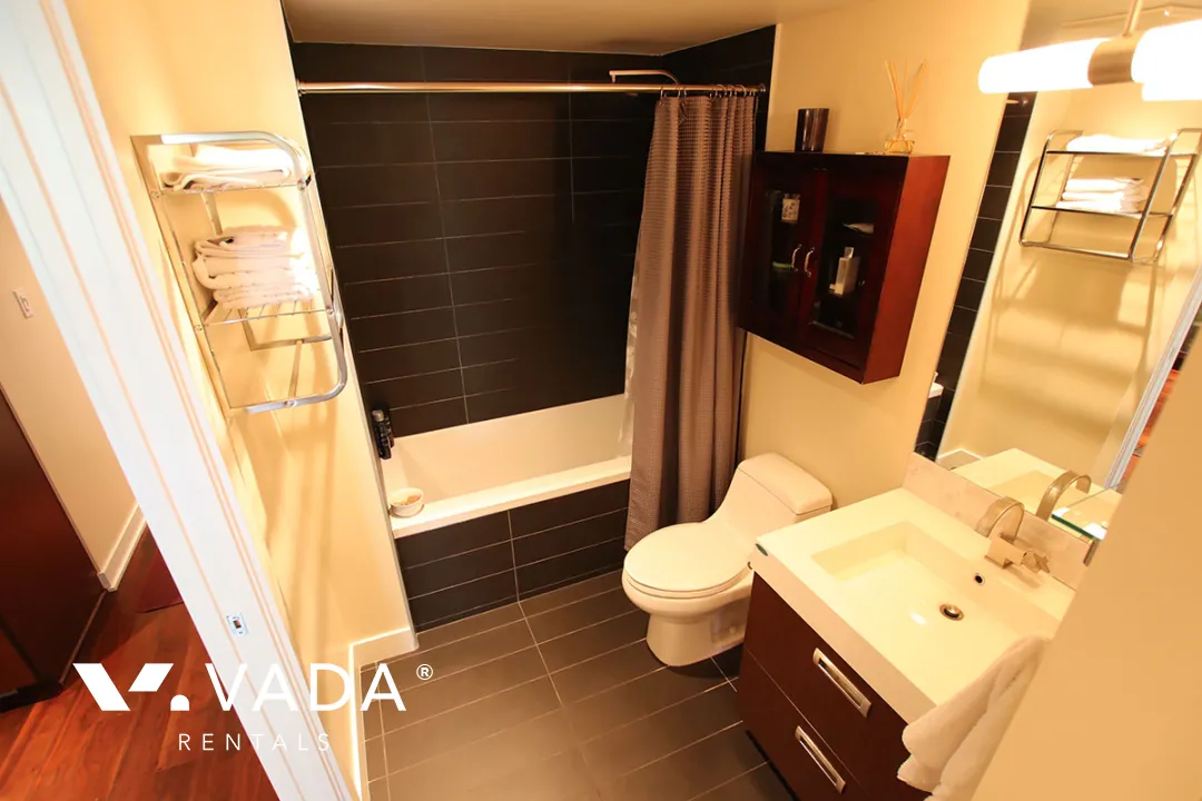Donovan in Yaletown - Furnished 1 Bedroom Apartment For Rent in Vancouver at 503 - 1055 Richards Street, Vancouver, BC