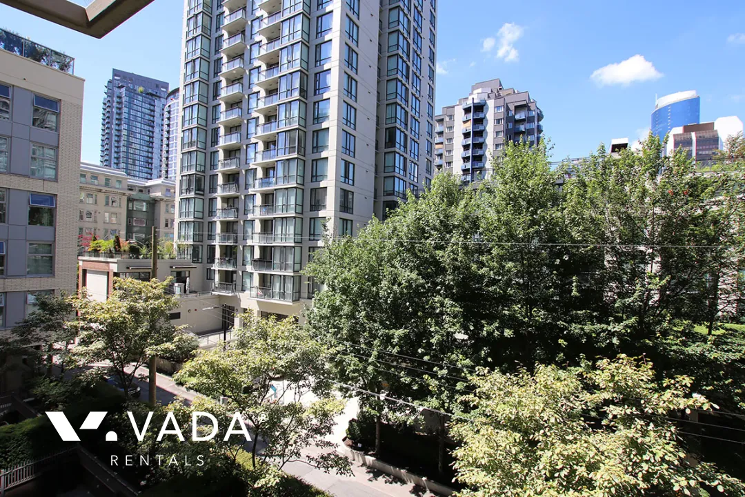 Donovan in Yaletown - Furnished 1 Bedroom Apartment For Rent in Vancouver at 503 - 1055 Richards Street, Vancouver, BC