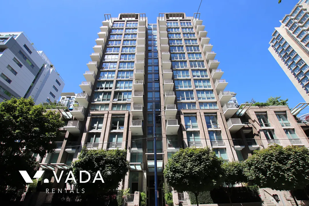 Donovan in Yaletown - Furnished 1 Bedroom Apartment For Rent in Vancouver at 503 - 1055 Richards Street, Vancouver, BC