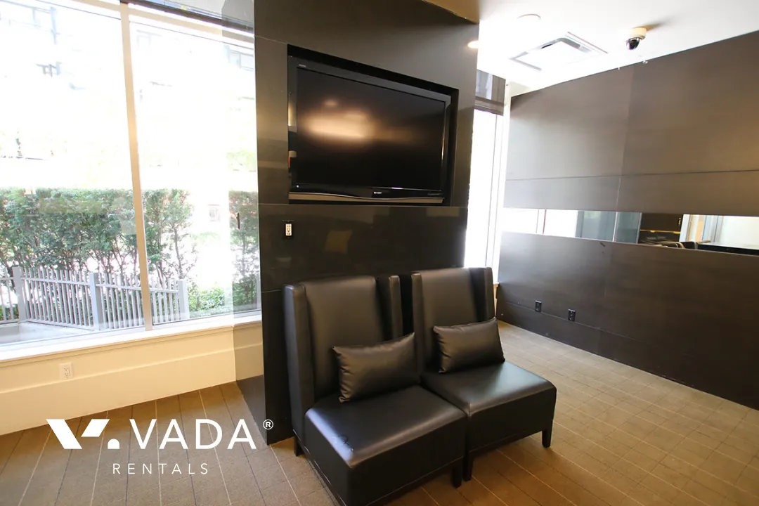 Donovan in Yaletown - Furnished 1 Bedroom Apartment For Rent in Vancouver at 503 - 1055 Richards Street, Vancouver, BC
