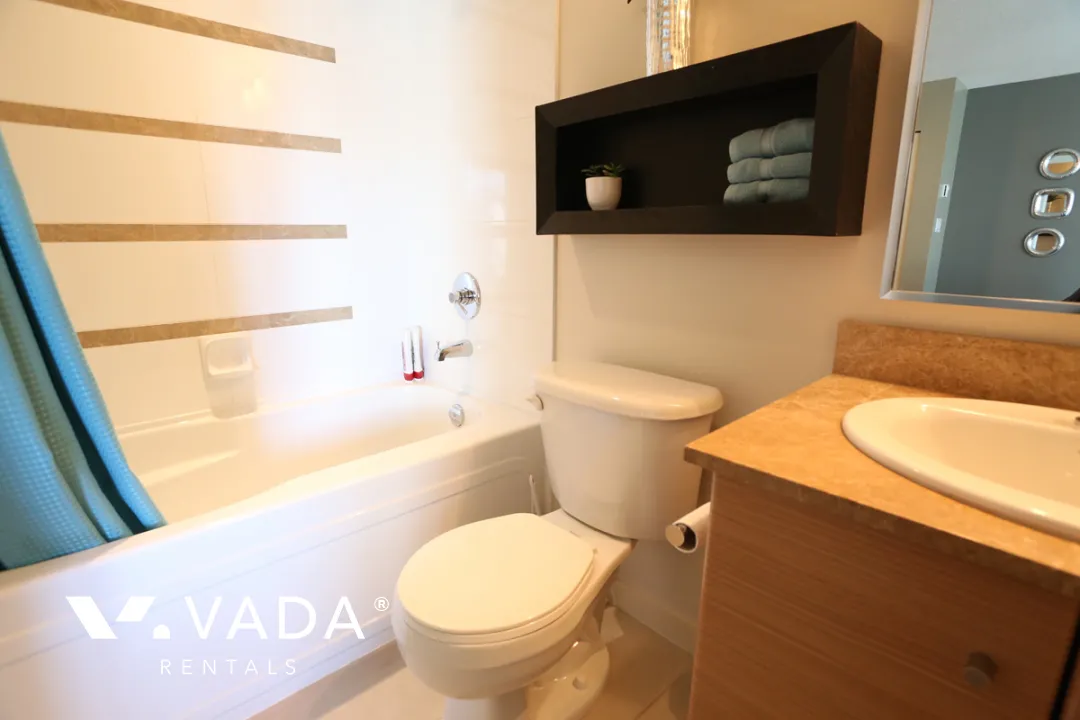 Yaletown Park in Yaletown - Furnished 1 Bedroom Apartment For Rent in Vancouver at 1303 - 977 Mainland Street, Vancouver, BC