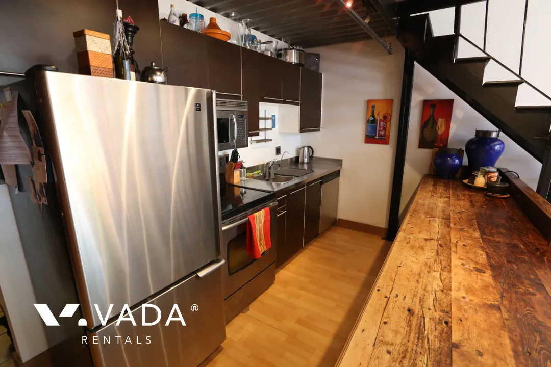 Artech in Mount Pleasant East - Furnished 1 Bedroom Loft For Rent in Vancouver at 321 - 336 East 1st Avenue, Vancouver, BC