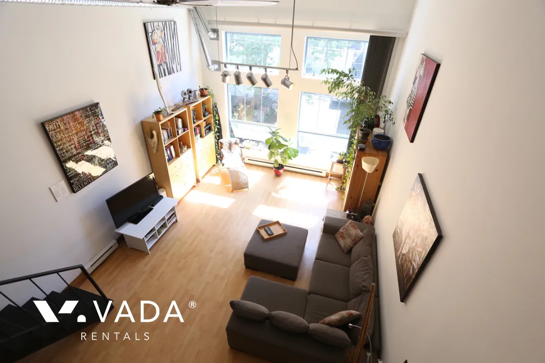 Artech in Mount Pleasant East - Furnished 1 Bedroom Loft For Rent in Vancouver at 321 - 336 East 1st Avenue, Vancouver, BC