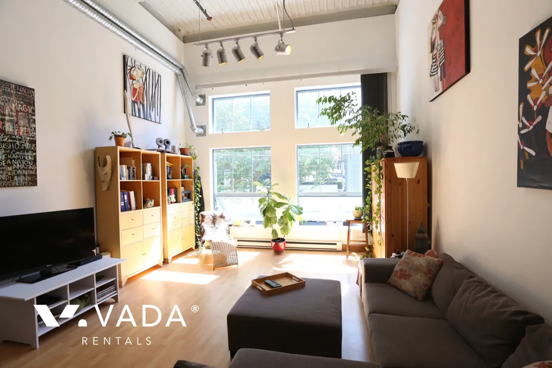 Artech in Mount Pleasant East - Furnished 1 Bedroom Loft For Rent in Vancouver at 321 - 336 East 1st Avenue, Vancouver, BC