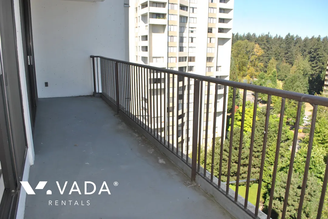 Parkside Manor in Metrotown - 1 Bedroom Apartment For Rent in Burnaby at 1403 - 6455 Willingdon Avenue, Burnaby, BC