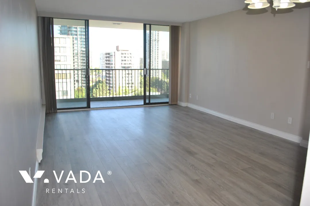 Parkside Manor in Metrotown - 1 Bedroom Apartment For Rent in Burnaby at 1403 - 6455 Willingdon Avenue, Burnaby, BC
