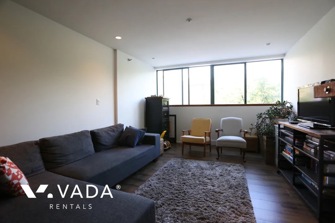 Cartier Place in Mount Pleasant East - Furnished 1 Bedroom Apartment For Rent in Vancouver at 107 - 3131 Main Street, Vancouver, BC