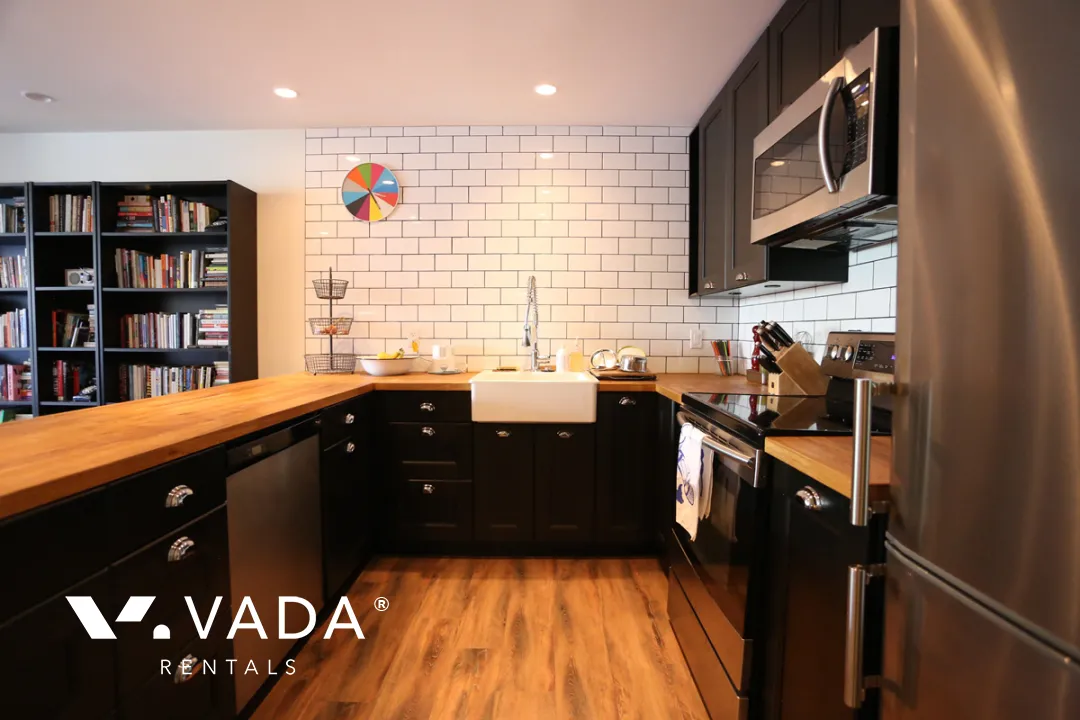 Cartier Place in Mount Pleasant East - Furnished 1 Bedroom Apartment For Rent in Vancouver at 107 - 3131 Main Street, Vancouver, BC