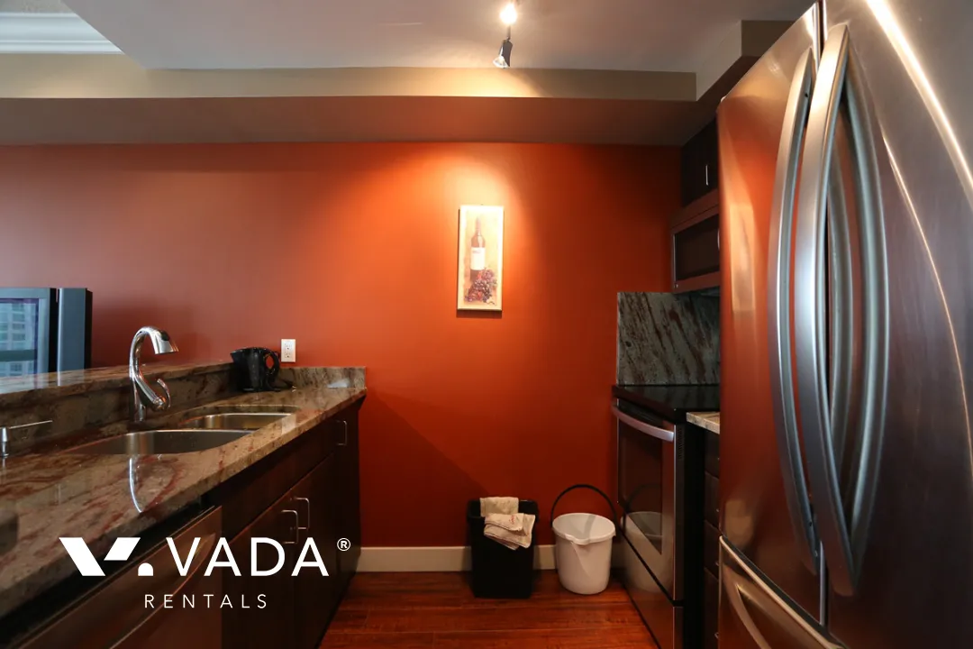 Harbourside Park in Coal Harbour - Furnished 1 Bedroom Apartment For Rent in Vancouver at 1803 - 588 Broughton Street, Vancouver, BC