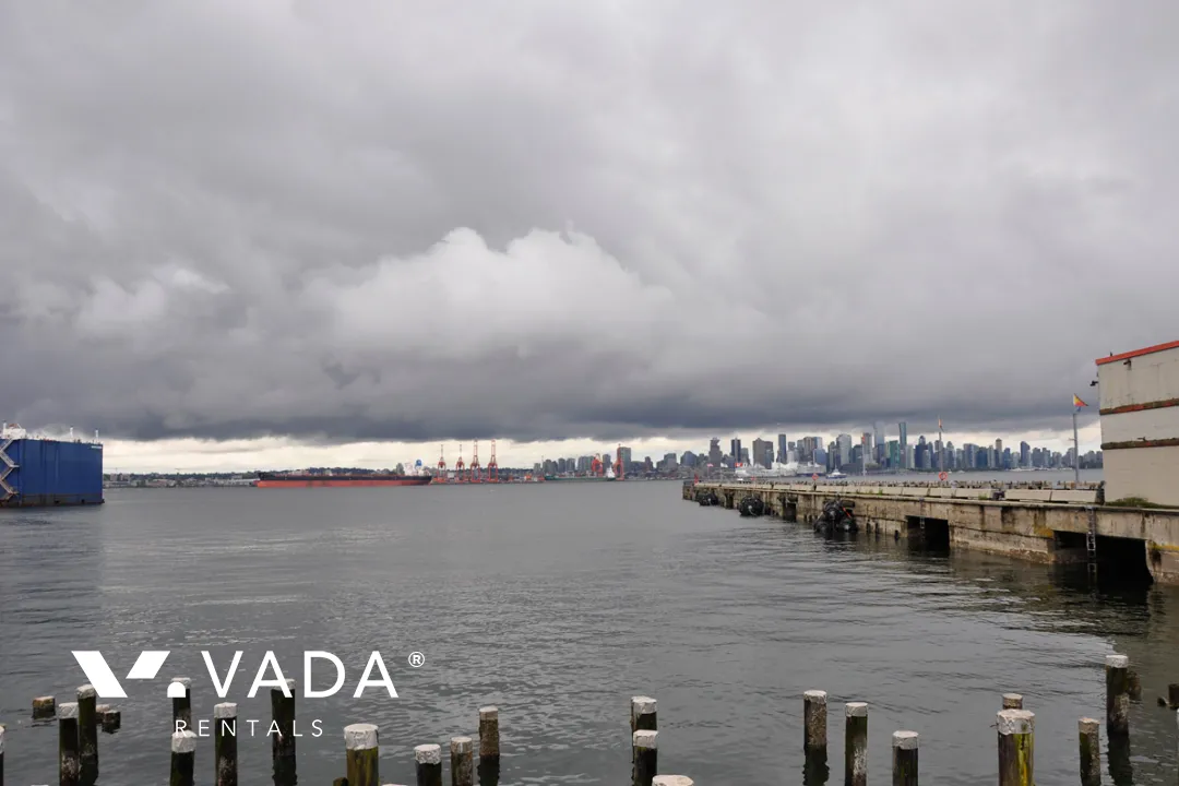 Atrium at the Pier in Lower Lonsdale - 2 Bedroom Apartment For Rent in North Vancouver at 508 - 162 Victory Ship Way, North Vancouver, BC