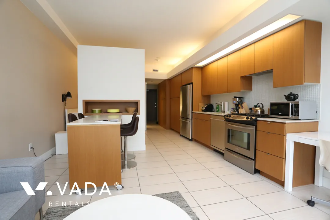 33 West Pender in Gastown - Furnished 1 Bedroom Apartment For Rent in Vancouver at 409 - 33 West Pender Street, Vancouver, BC