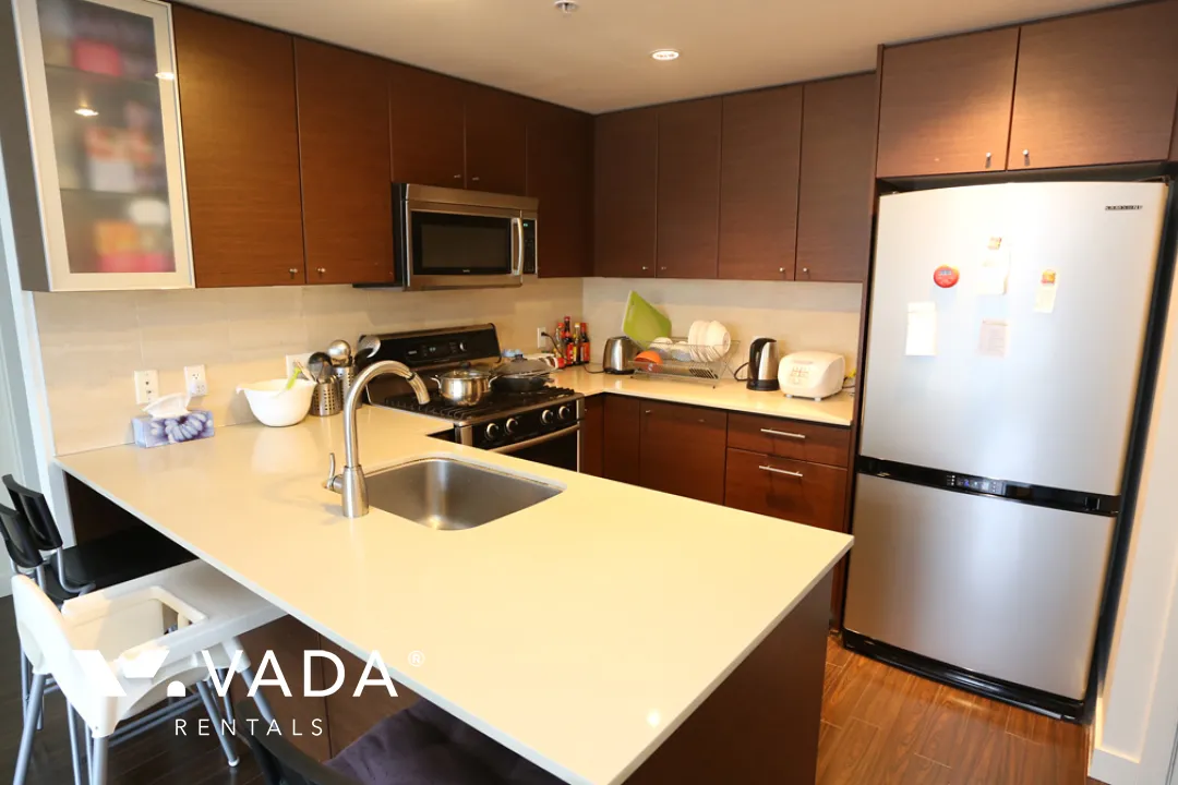 Lotus in Brighouse - 2 Bedroom Apartment For Rent in Richmond at 1502 - 5900 Alderbridge Way, Richmond, BC