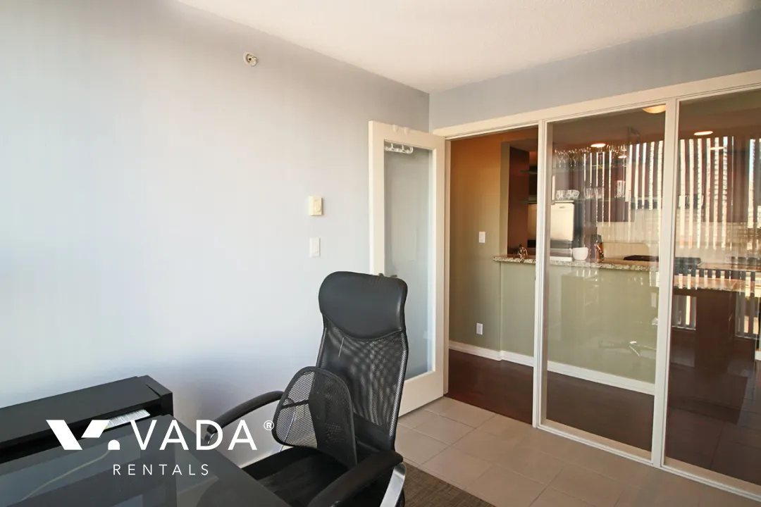 Park West 2 in Yaletown - Furnished 1 Bedroom Apartment For Rent in Vancouver at 1101 - 583 Beach Crescent, Vancouver, BC