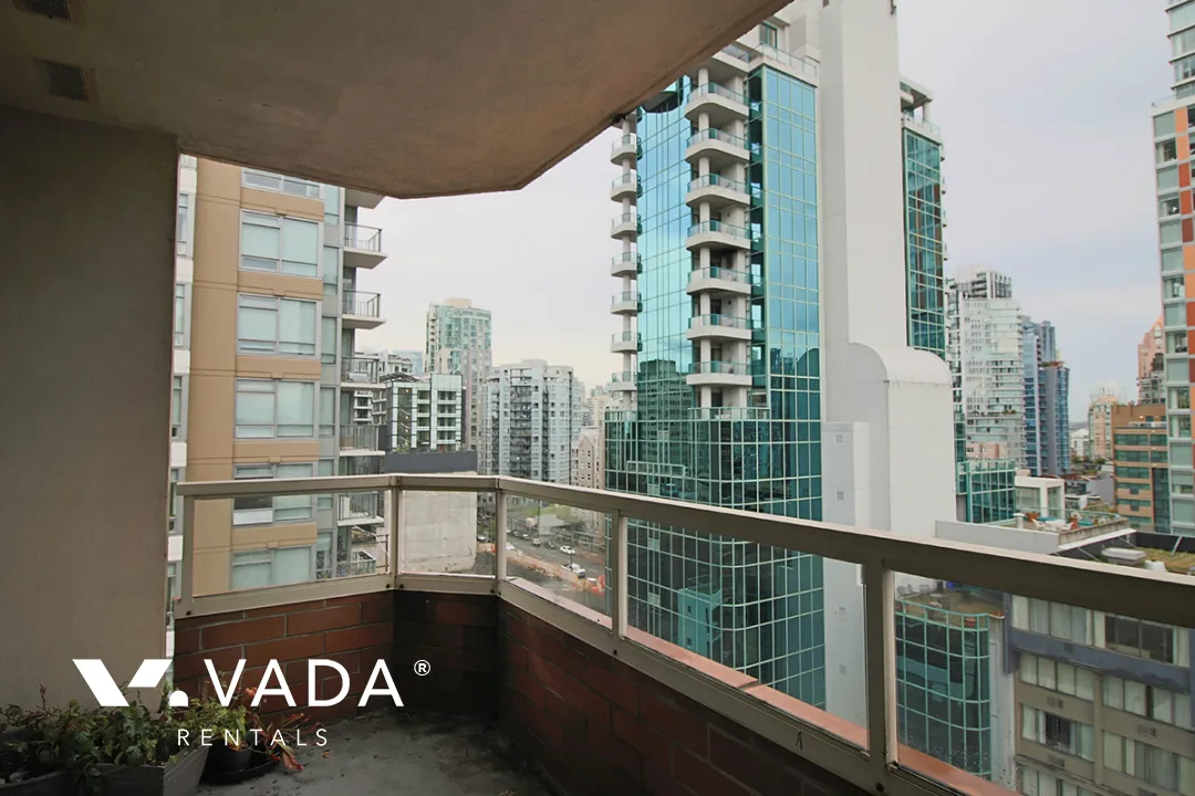 Hornby Court in Downtown - Furnished 1 Bedroom Apartment For Rent in Vancouver at 1001 - 1330 Hornby Street, Vancouver, BC