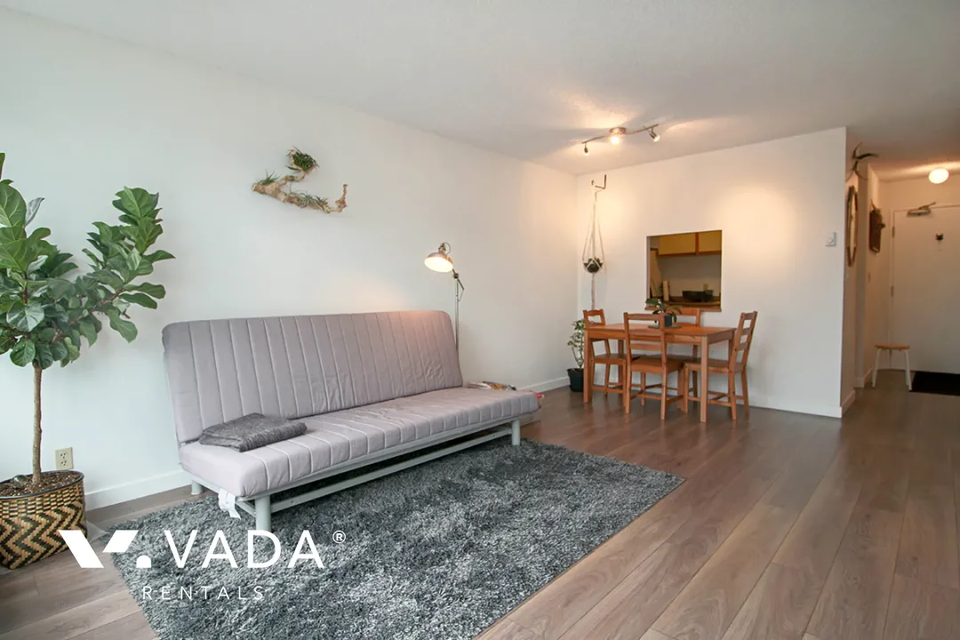 Hornby Court in Downtown - Furnished 1 Bedroom Apartment For Rent in Vancouver at 1001 - 1330 Hornby Street, Vancouver, BC
