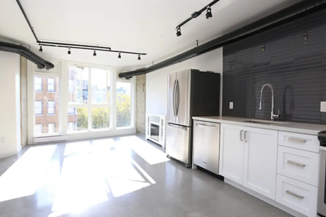 The Alexis and Alexander in Gastown - 1 Bedroom Loft For Rent in Vancouver at 606 - 27 Alexander Street, Vancouver, BC